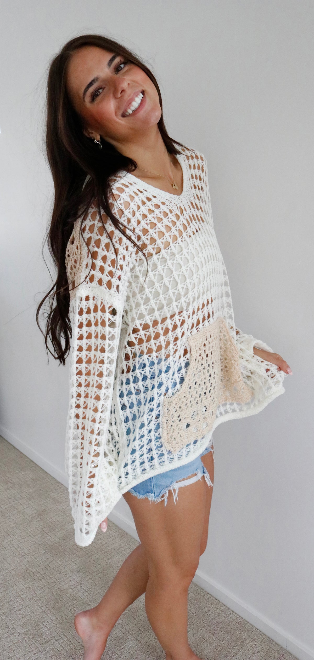Seashell Hooded Top