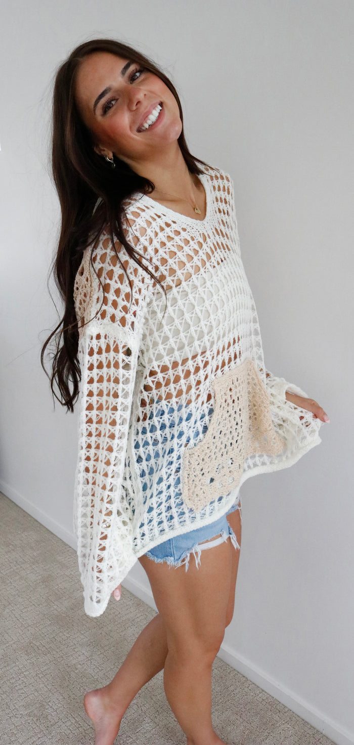 Seashell Hooded Top