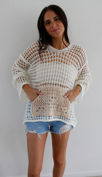 Seashell Hooded Top