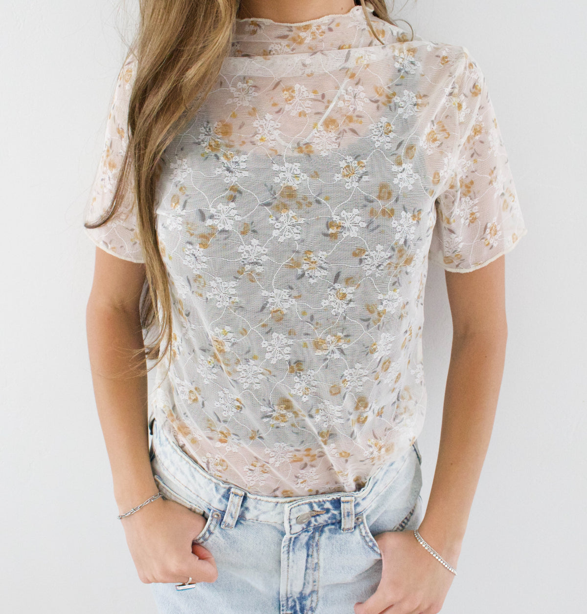 Chapel Mesh Top