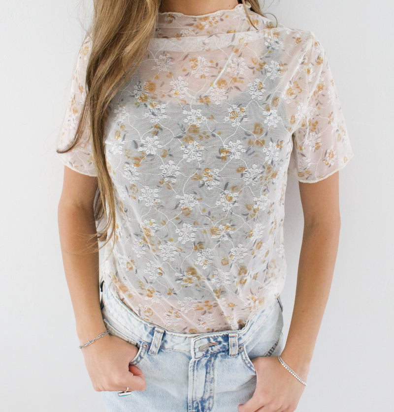 Chapel Mesh Top