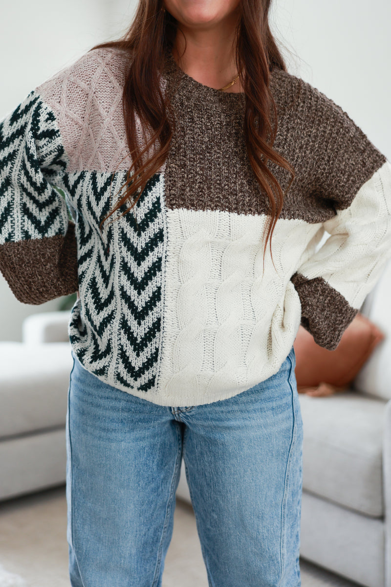 Snowman Knit Sweater