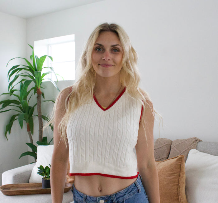 Country Club Knit Top