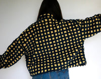 Checkered Puffer Jacket
