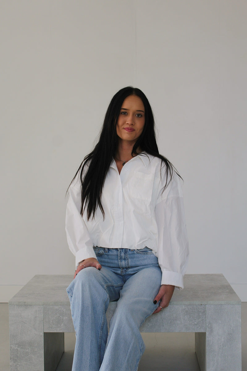 Boss Babe Cropped Shirt