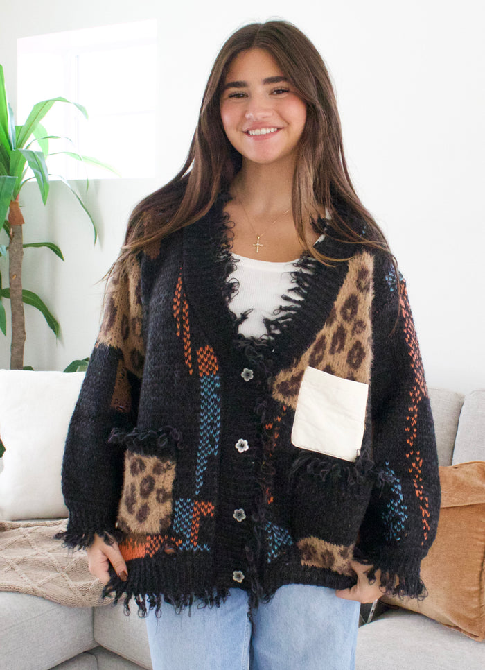 Paint Away Cardigan