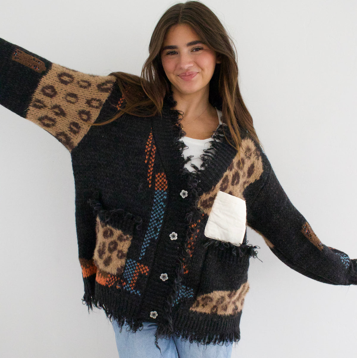 Paint Away Cardigan