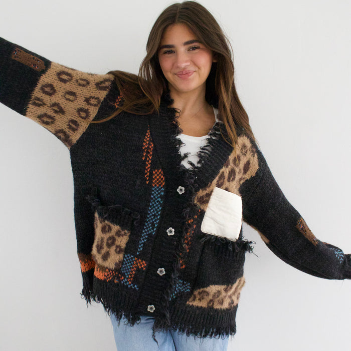 Paint Away Cardigan