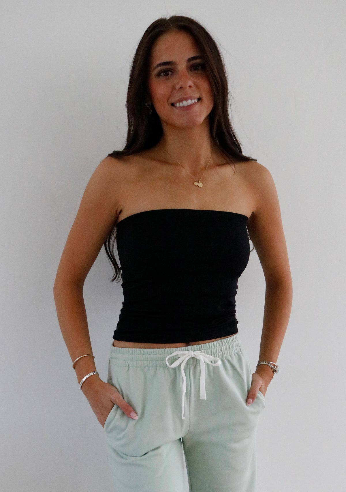 Black Crop Top