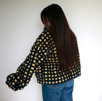 Checkered Puffer Jacket