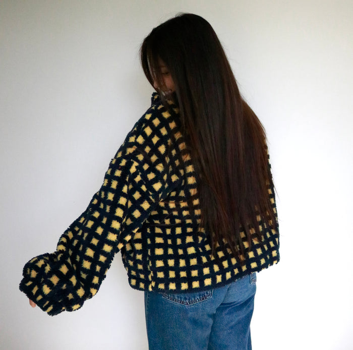 Checkered Puffer Jacket