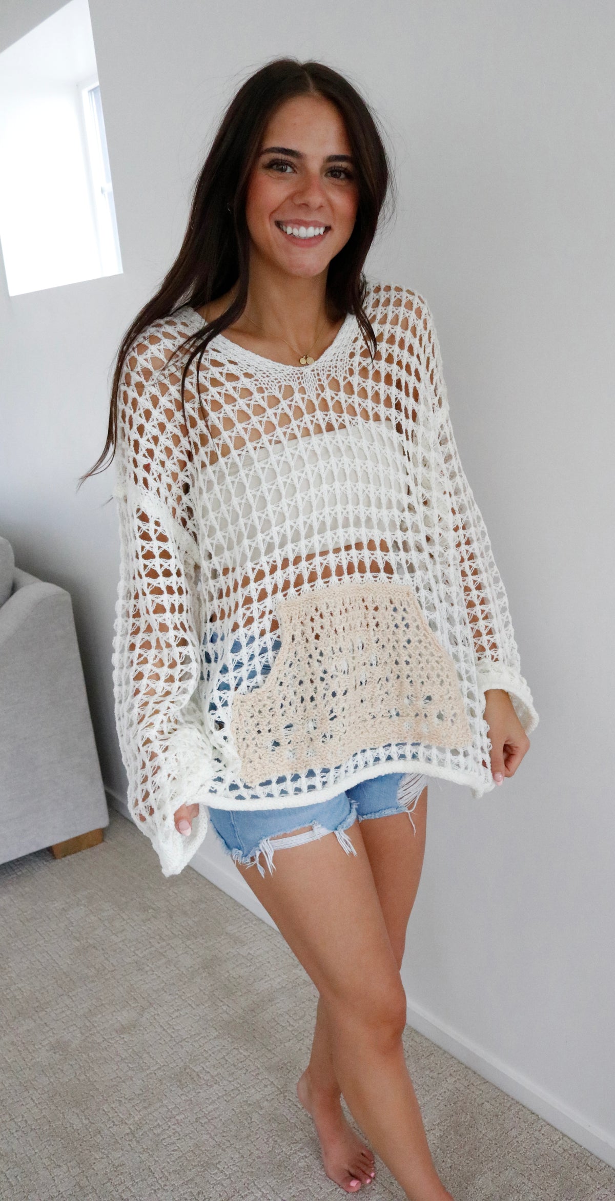 Seashell Hooded Top
