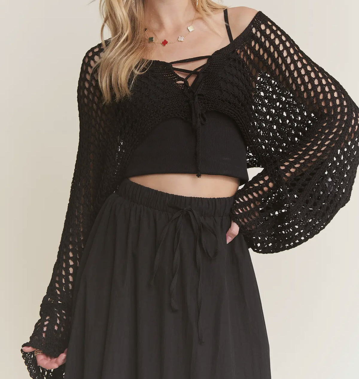Witches Crochet Crop Top