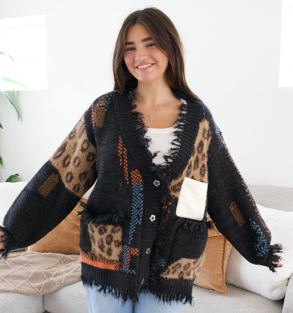 Paint Away Cardigan