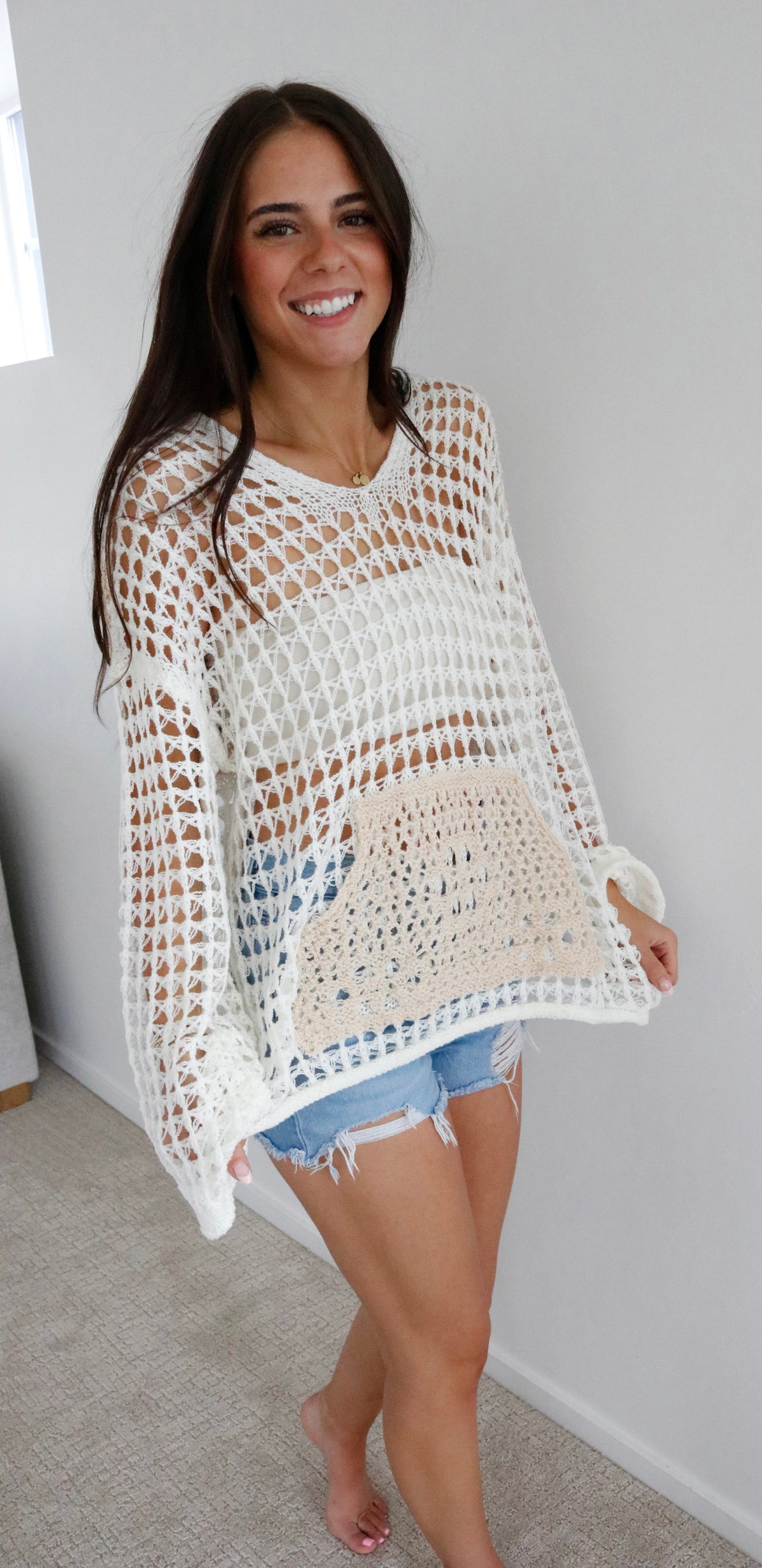 Seashell Hooded Top