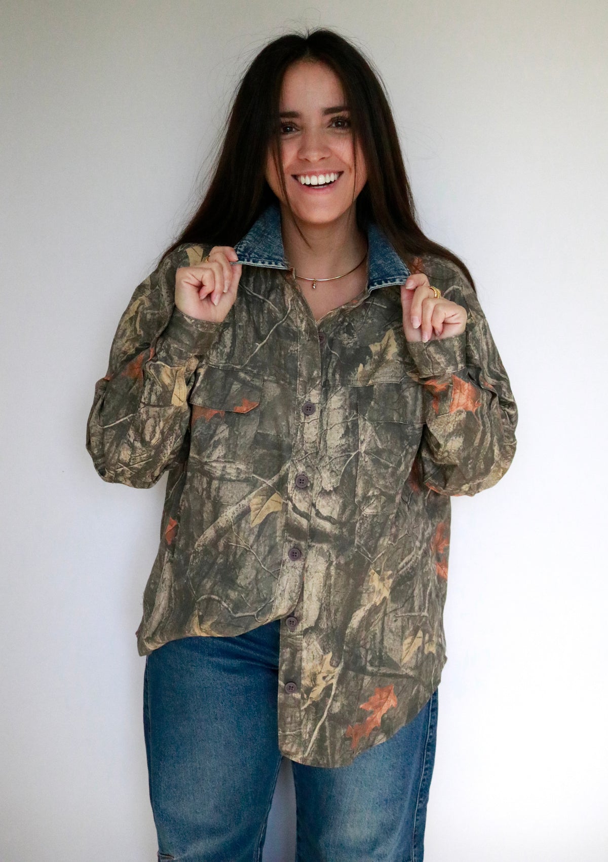Broken Branches Shacket
