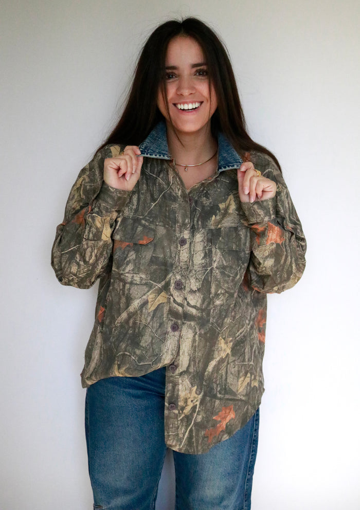 Broken Branches Shacket