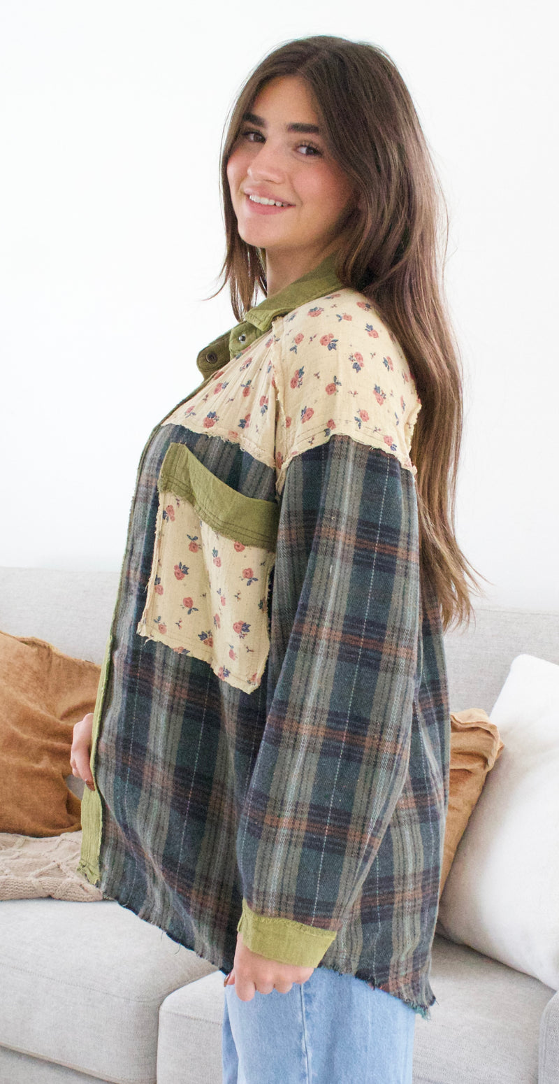Apple Pie Button Down