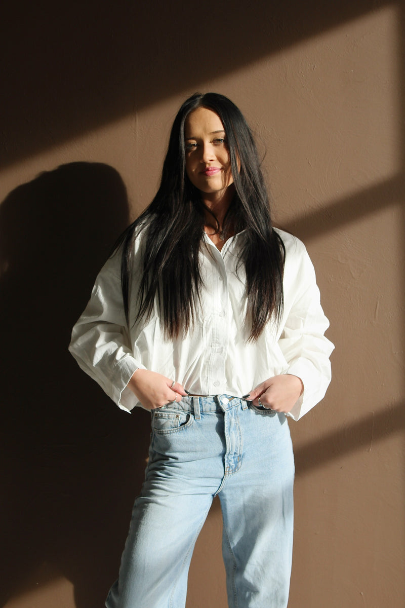 Boss Babe Cropped Shirt
