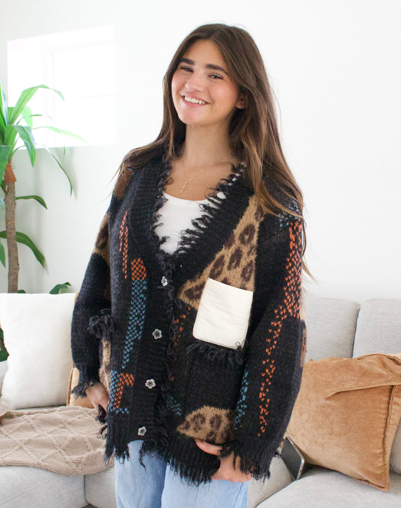 Paint Away Cardigan