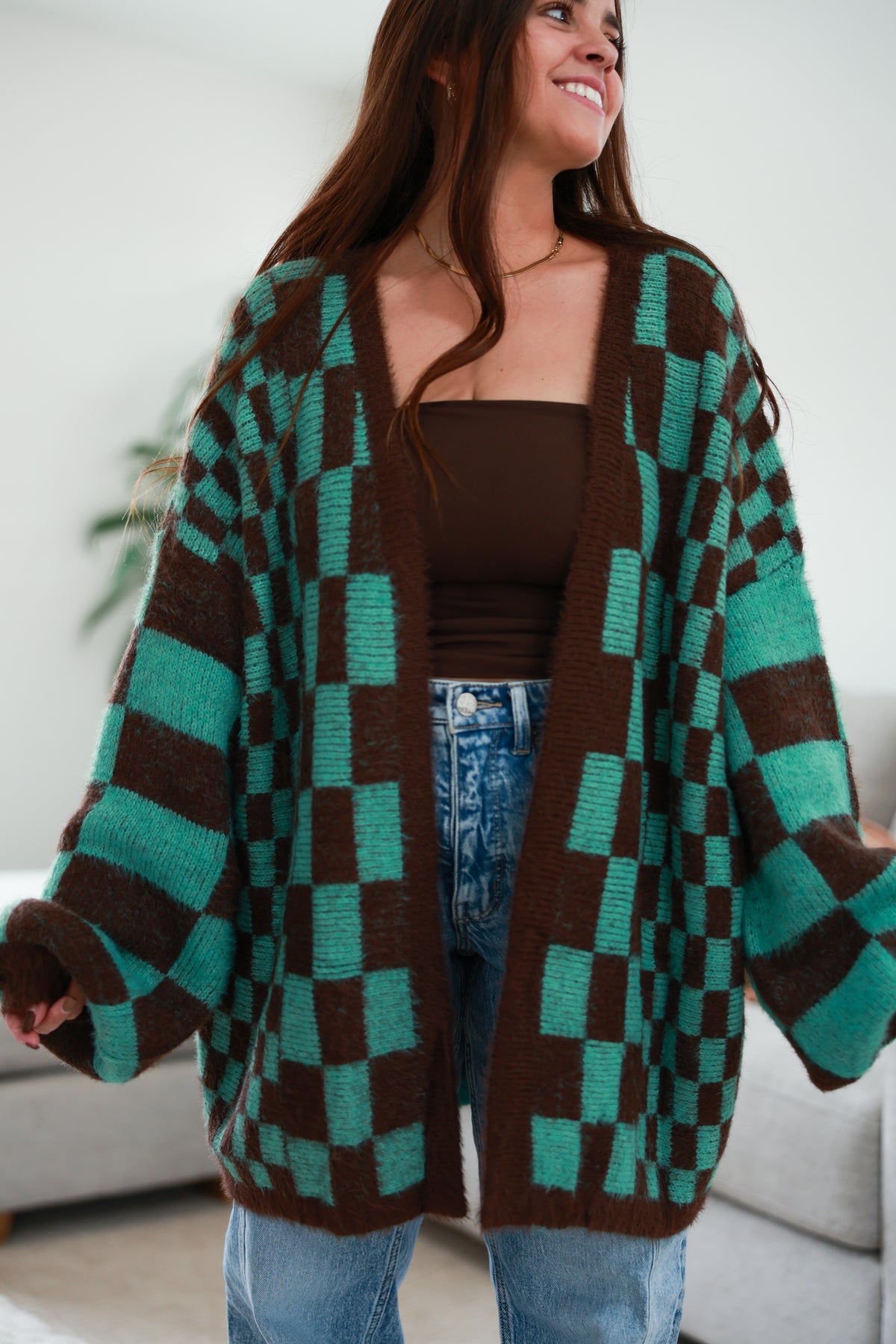 Mint Chocolate Cardigan