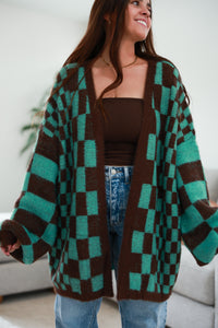 Mint Chocolate Cardigan