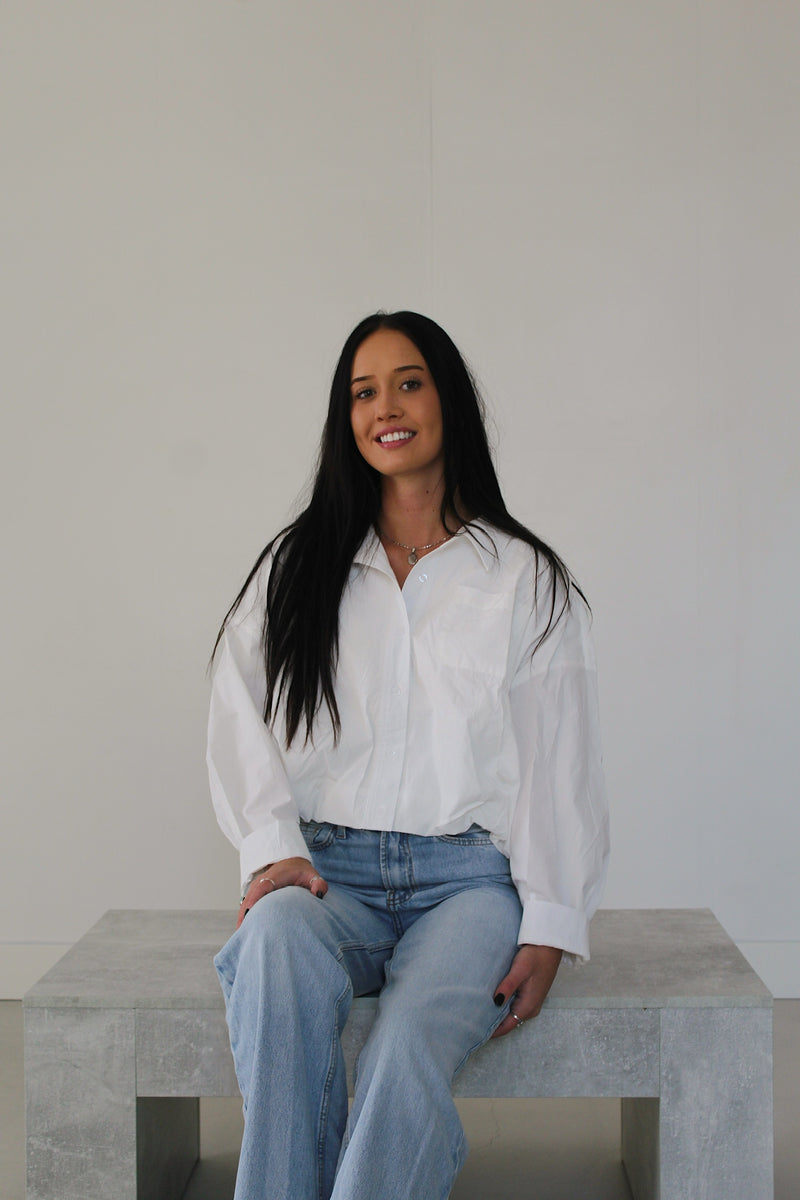 Boss Babe Cropped Shirt