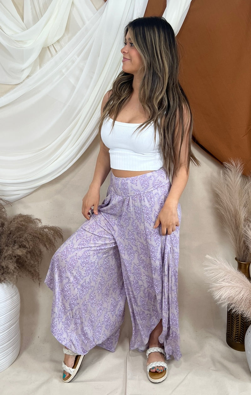 Sweet & Cozy Flowy Bottoms