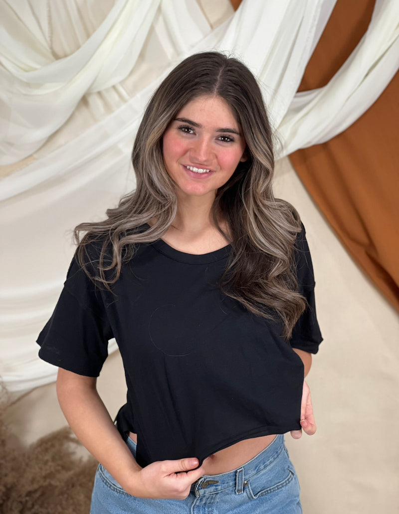 Cutting Edge Cropped Tee