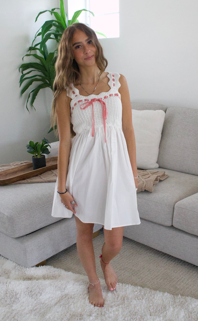 Sweet & Innocent Mini Dress